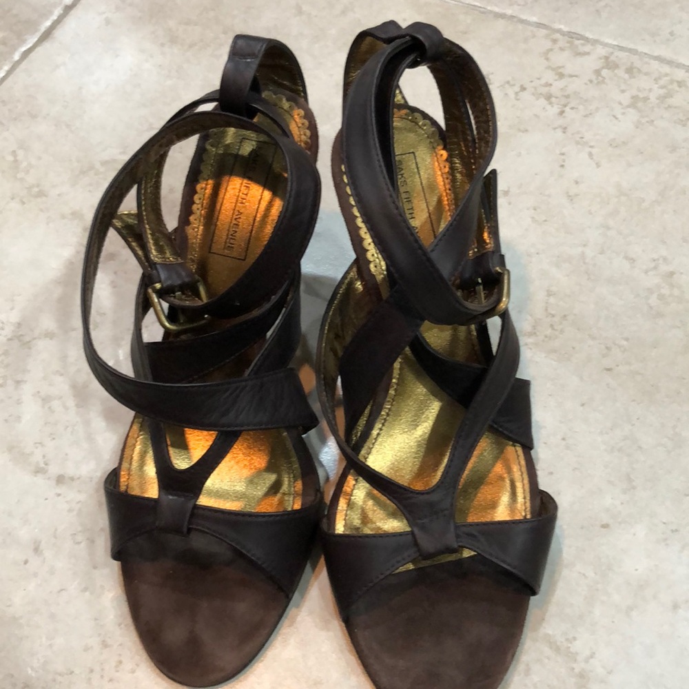 Saks Fifth Avenue Brand New sandals size 7 women